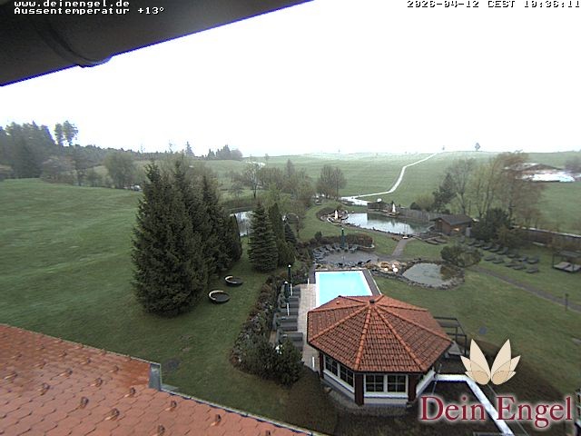 Archived image Webcam Hotel Dein Engel near Oberstaufen