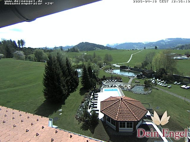Archiv Foto Webcam Hotel Dein Engel Oberstaufen