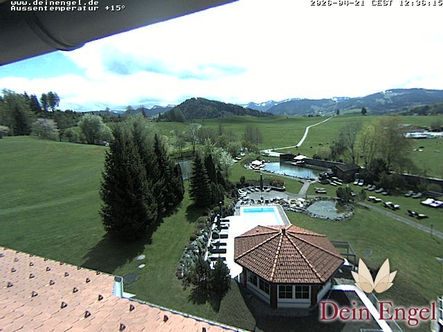 Archiv Foto Webcam Hotel Dein Engel Oberstaufen