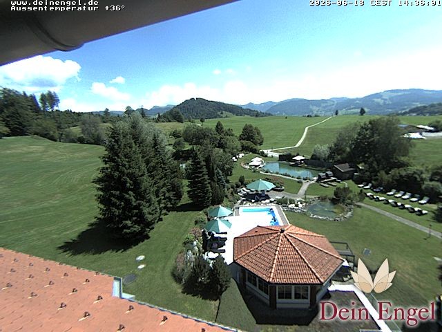 Archiv Foto Webcam Hotel Dein Engel Oberstaufen