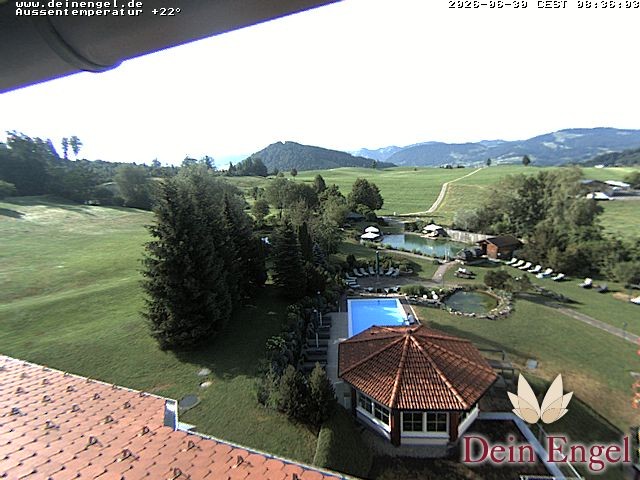 Archived image Webcam Hotel Dein Engel near Oberstaufen