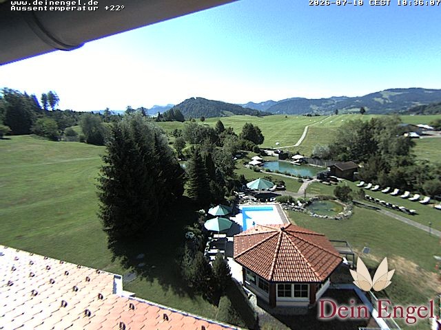 Archiv Foto Webcam Hotel Dein Engel Oberstaufen