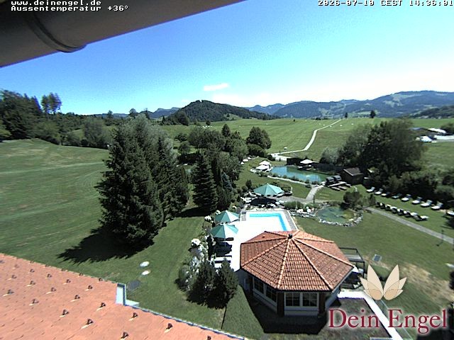 Archiv Foto Webcam Hotel Dein Engel Oberstaufen