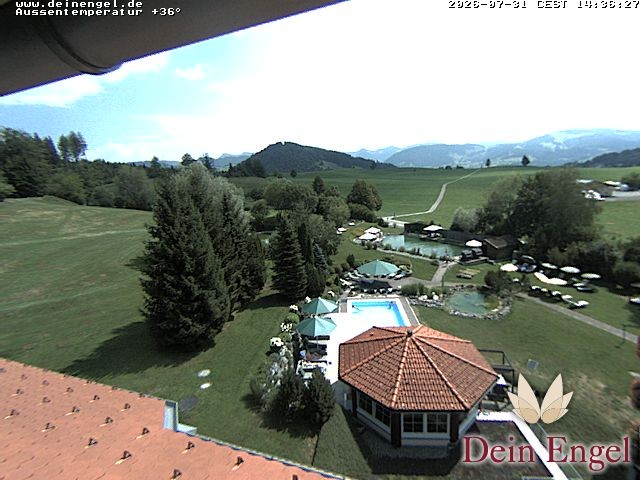 Archiv Foto Webcam Hotel Dein Engel Oberstaufen