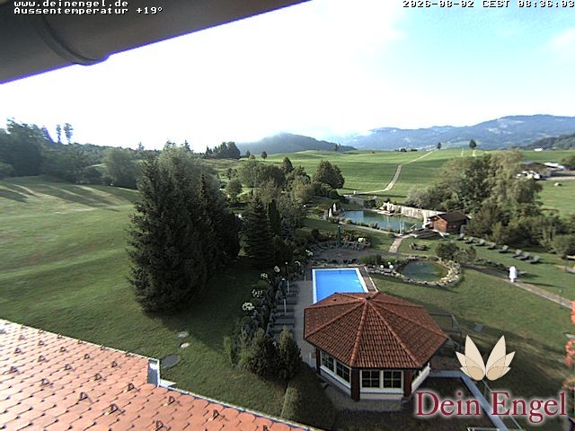 Archived image Webcam Hotel Dein Engel near Oberstaufen