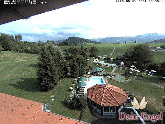 Archiv Foto Webcam Hotel Dein Engel Oberstaufen