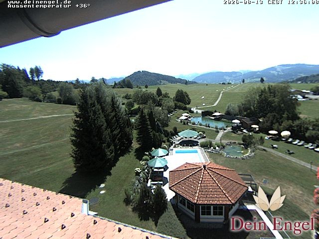 Archiv Foto Webcam Hotel Dein Engel Oberstaufen