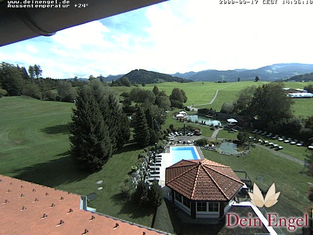 Archiv Foto Webcam Hotel Dein Engel Oberstaufen