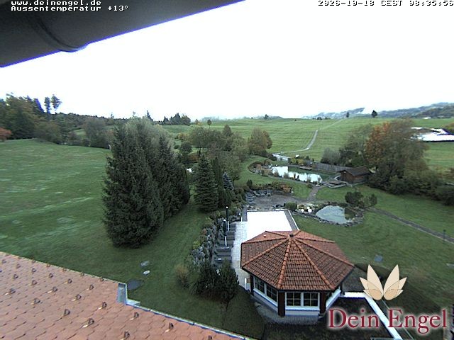 Archived image Webcam Hotel Dein Engel near Oberstaufen