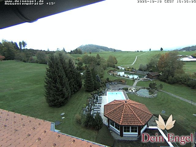 Archived image Webcam Hotel Dein Engel near Oberstaufen