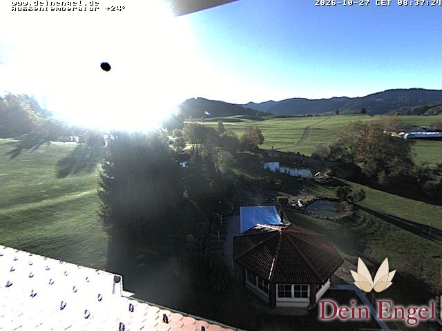 Archived image Webcam Hotel Dein Engel near Oberstaufen