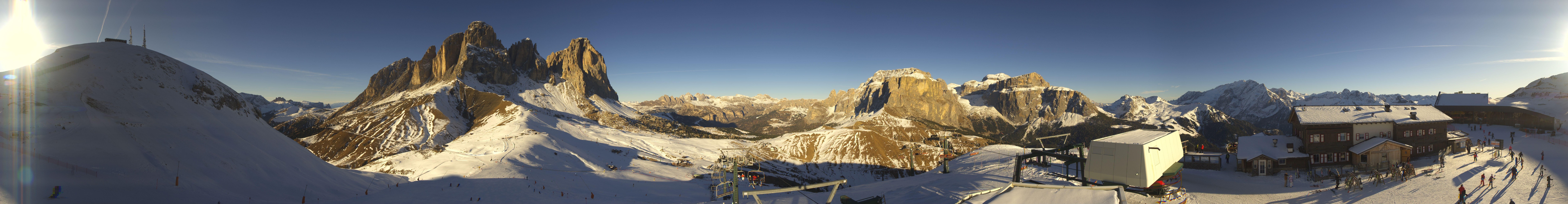 Archiv Foto Webcam Col Rodella Fassatal