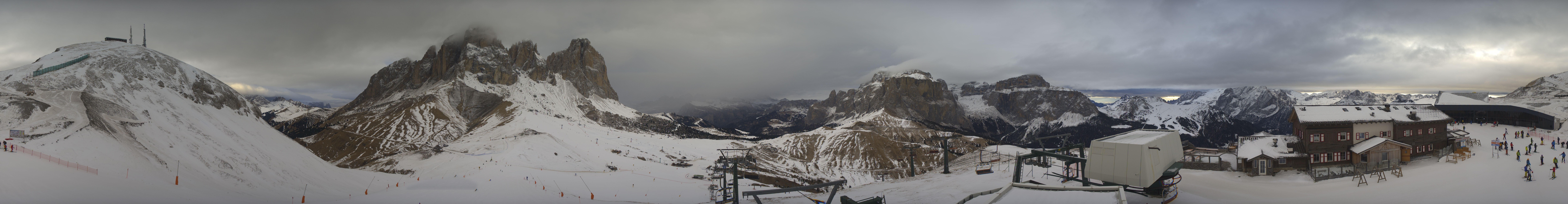 Archiv Foto Webcam Col Rodella Fassatal