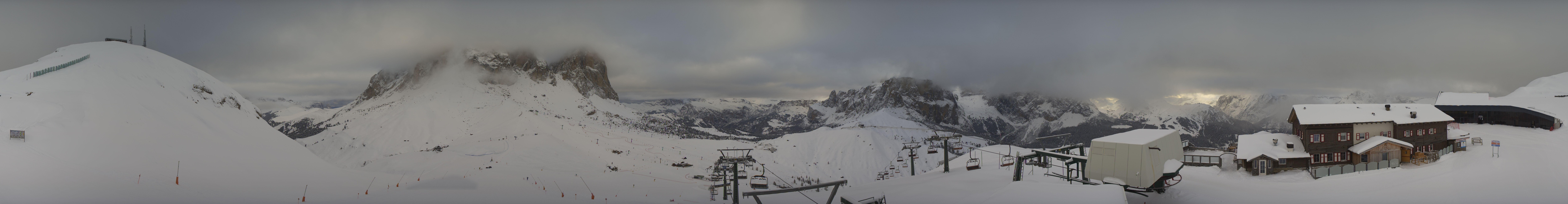 Archived image Webcam Col Rodella Val di Fassa
