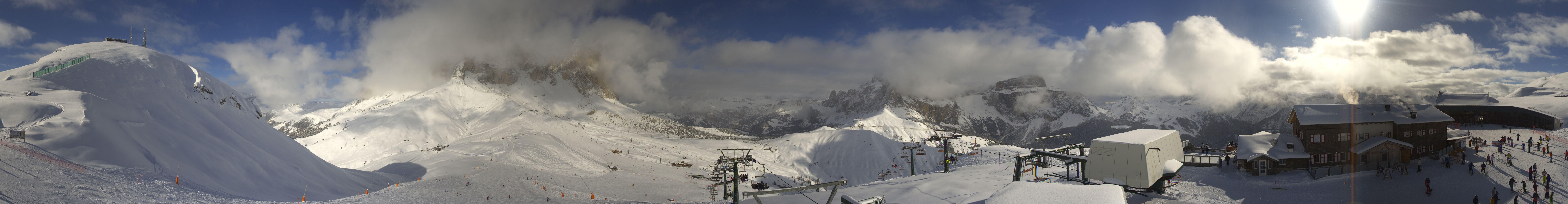 Archived image Webcam Col Rodella Val di Fassa