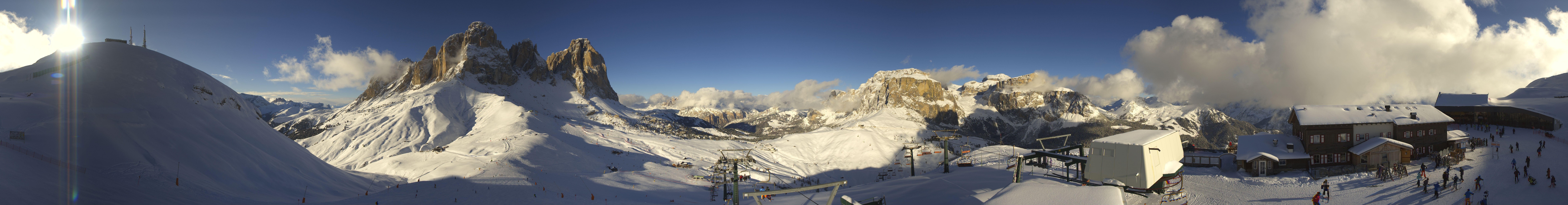 Archived image Webcam Col Rodella Val di Fassa