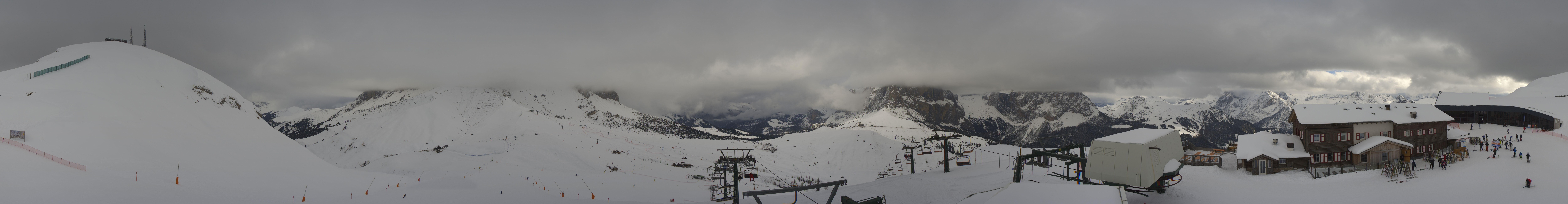 Archiv Foto Webcam Col Rodella Fassatal