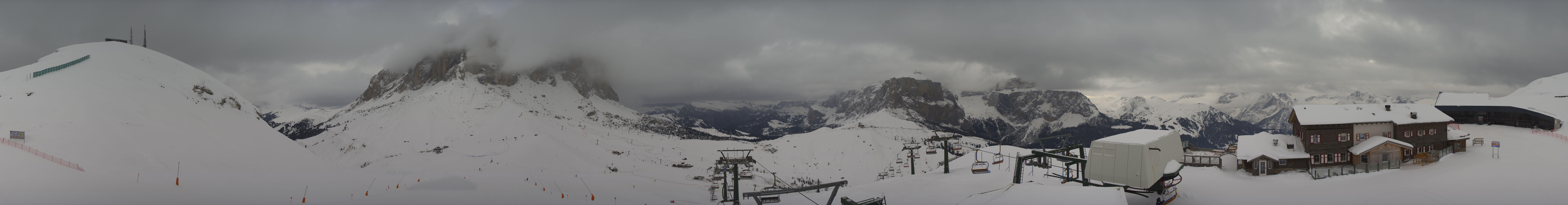 Archiv Foto Webcam Col Rodella Fassatal