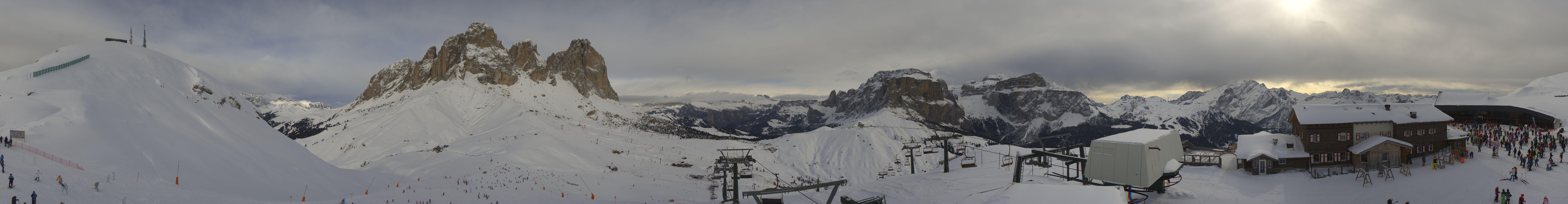 Archiv Foto Webcam Col Rodella Fassatal