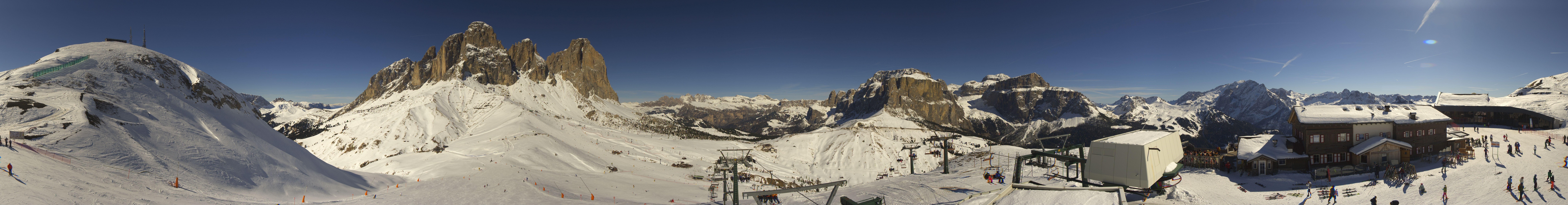 Archived image Webcam Col Rodella Val di Fassa
