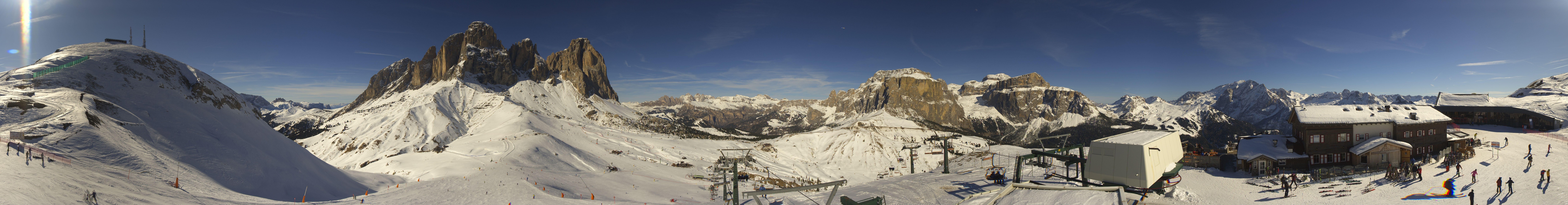 Archived image Webcam Col Rodella Val di Fassa