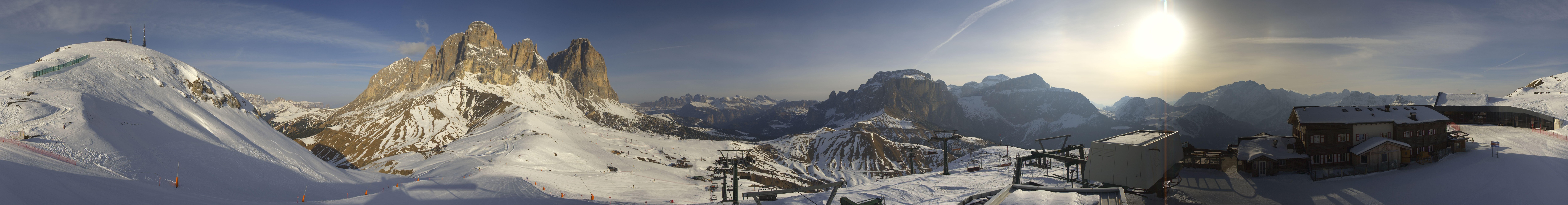 Archiv Foto Webcam Col Rodella Fassatal