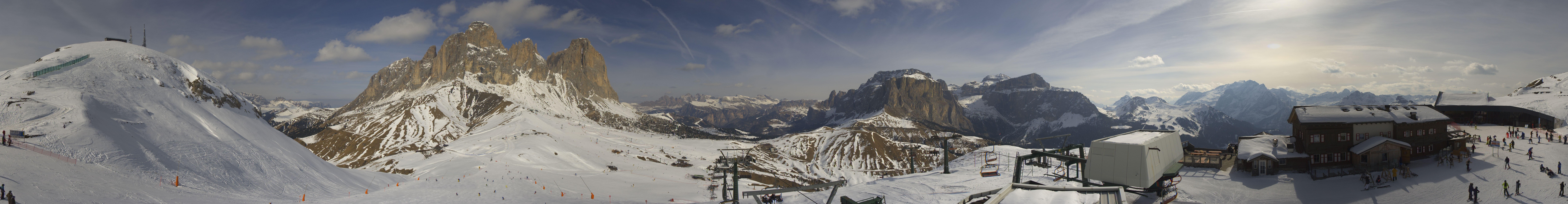 Archiv Foto Webcam Col Rodella Fassatal