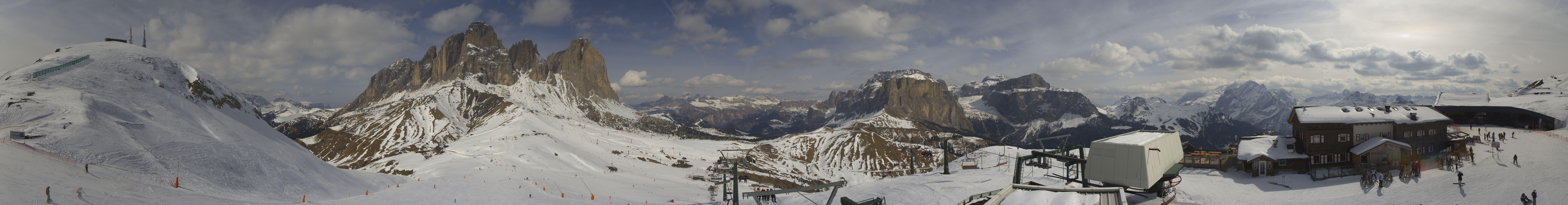 Archiv Foto Webcam Col Rodella Fassatal