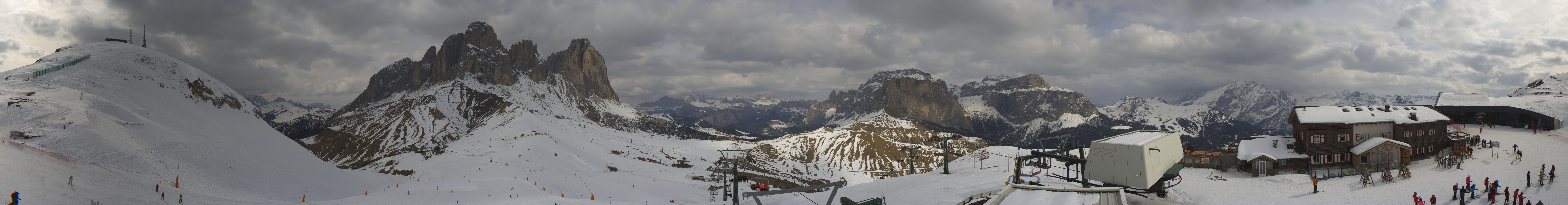 Archiv Foto Webcam Col Rodella Fassatal