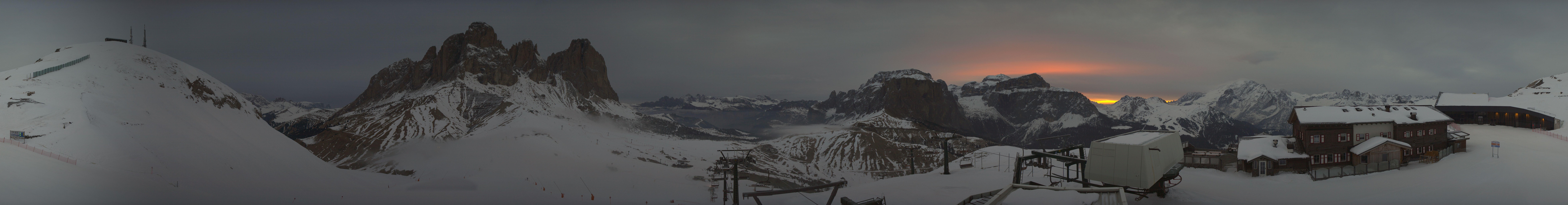 Archived image Webcam Col Rodella Val di Fassa