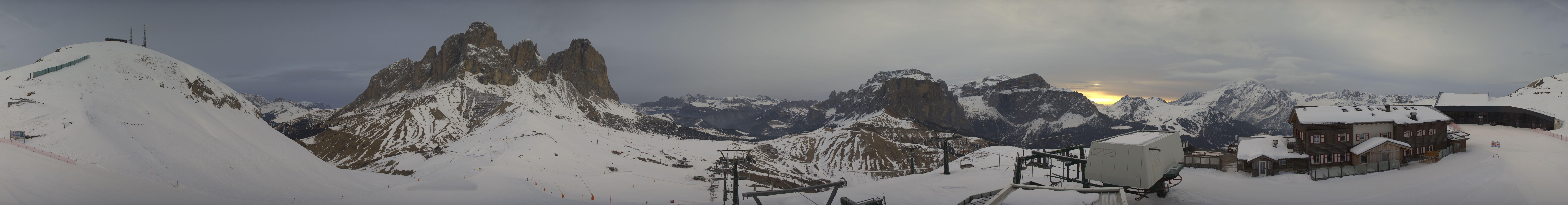 Archived image Webcam Col Rodella Val di Fassa