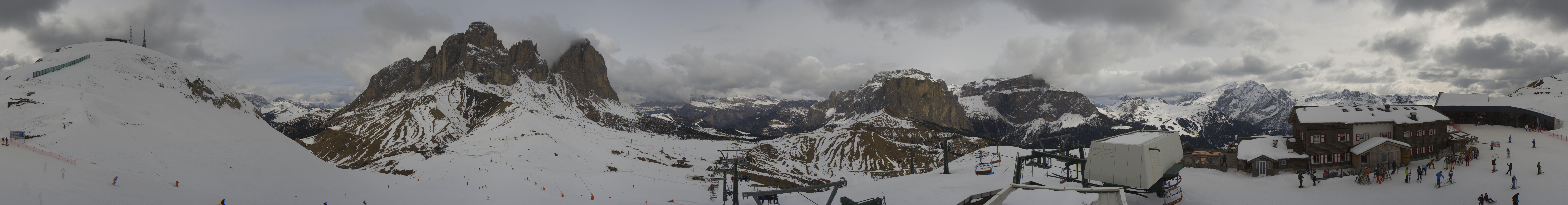 Archived image Webcam Col Rodella Val di Fassa