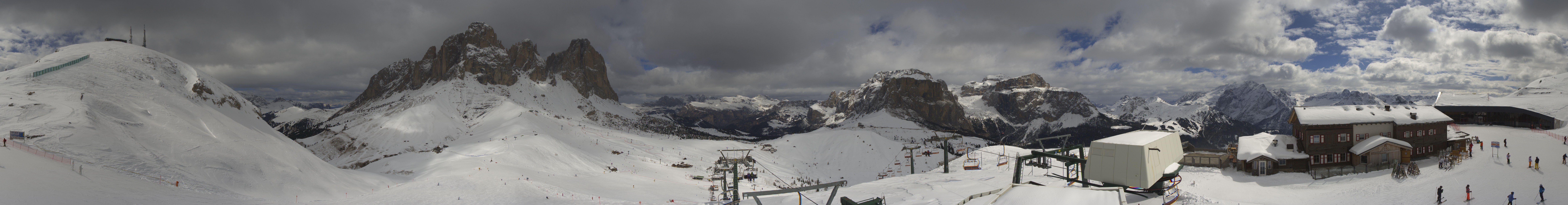 Archiv Foto Webcam Col Rodella Fassatal