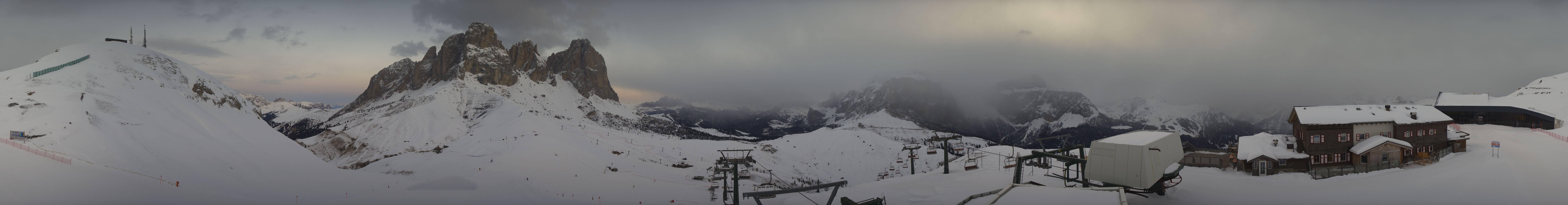 Archiv Foto Webcam Col Rodella Fassatal