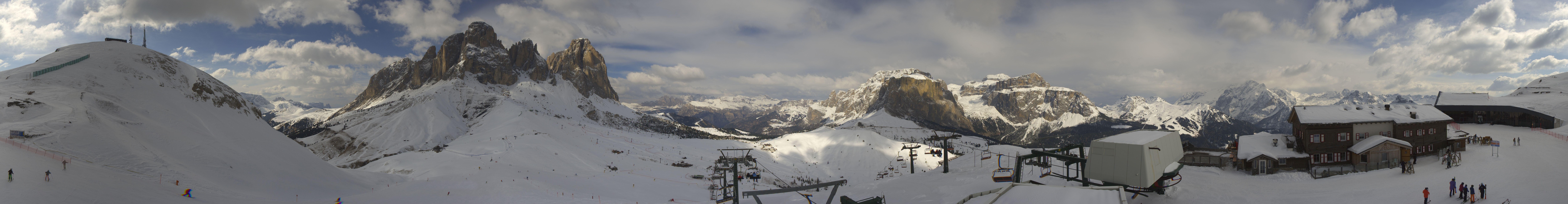 Archiv Foto Webcam Col Rodella Fassatal