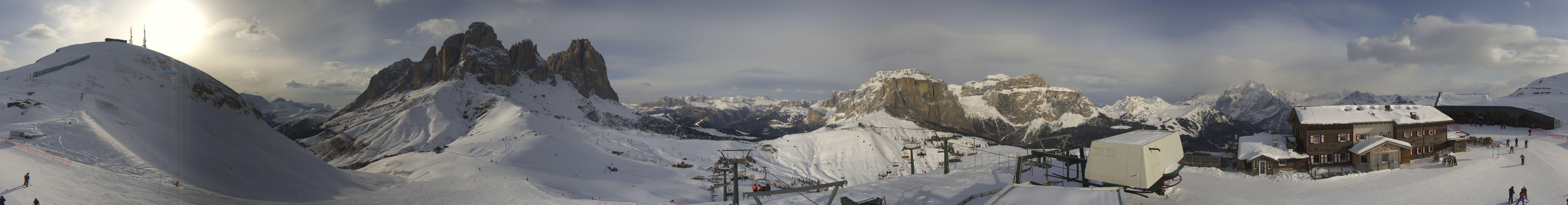 Archiv Foto Webcam Col Rodella Fassatal