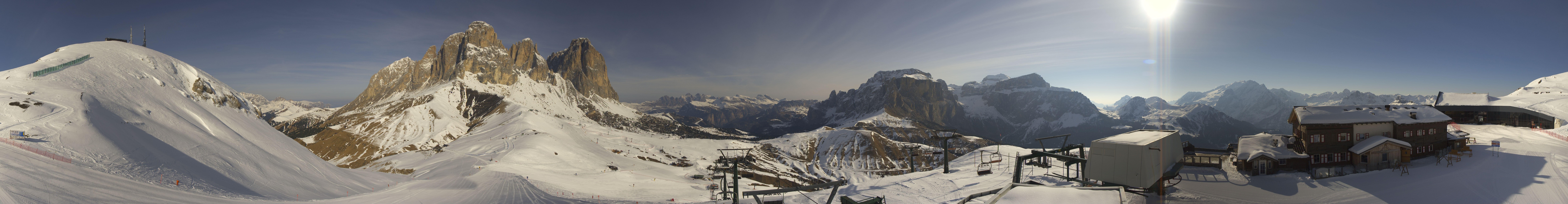 Archiv Foto Webcam Col Rodella Fassatal