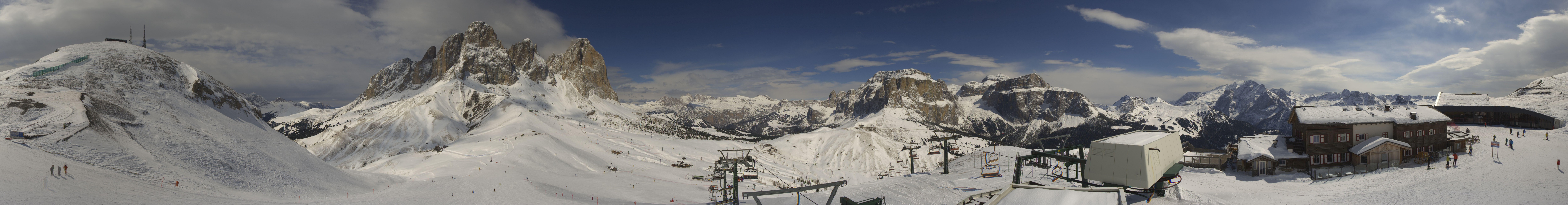 Archiv Foto Webcam Col Rodella Fassatal