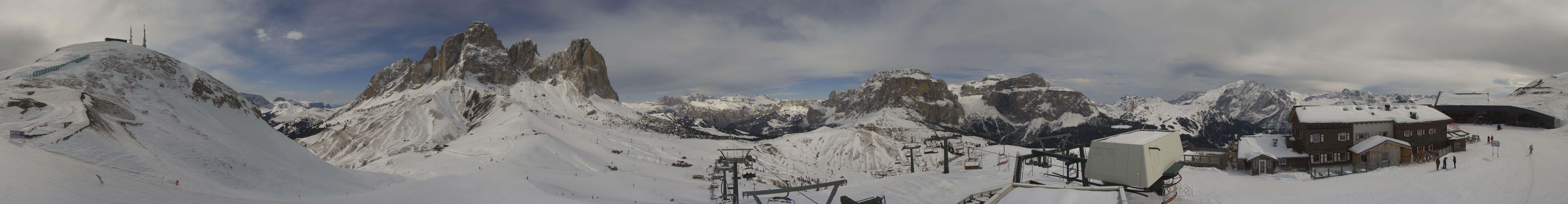 Archiv Foto Webcam Col Rodella Fassatal