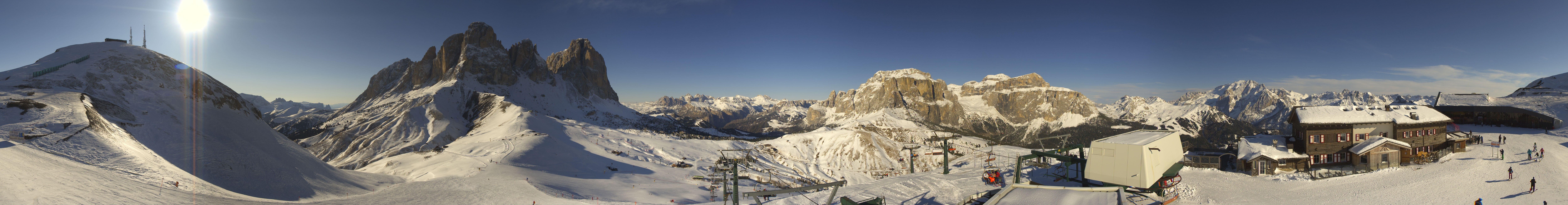 Archiv Foto Webcam Col Rodella Fassatal