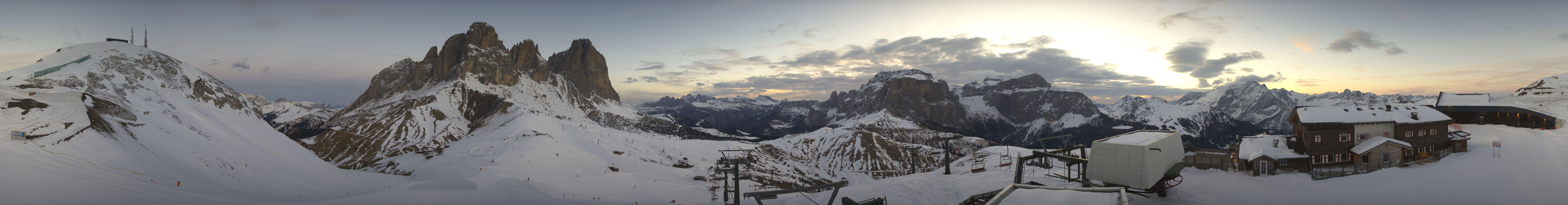 Archived image Webcam Col Rodella Val di Fassa