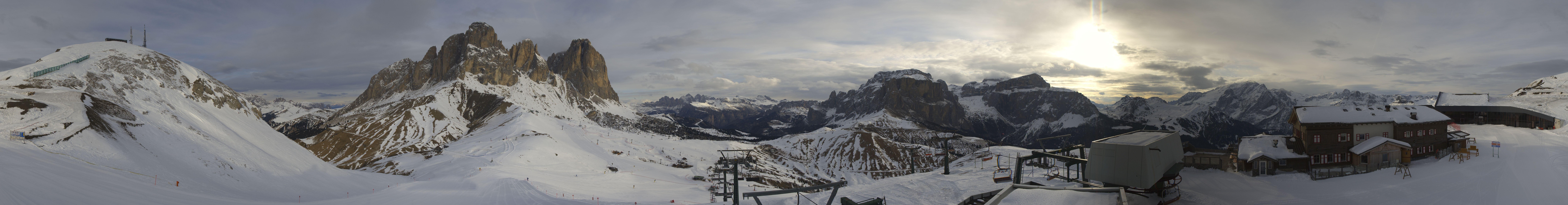 Archived image Webcam Col Rodella Val di Fassa