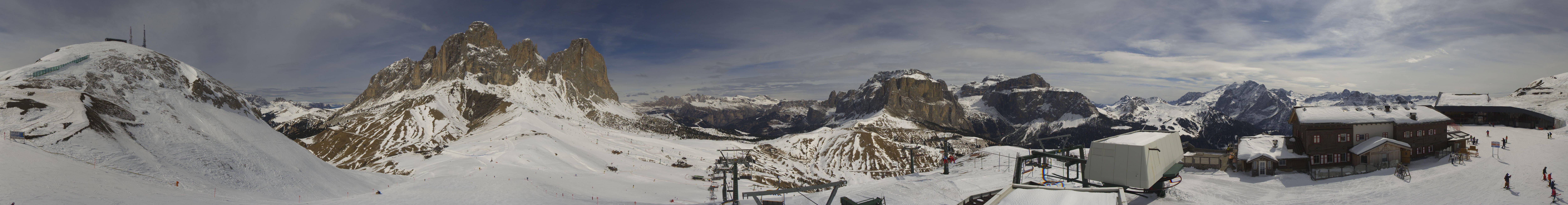 Archived image Webcam Col Rodella Val di Fassa