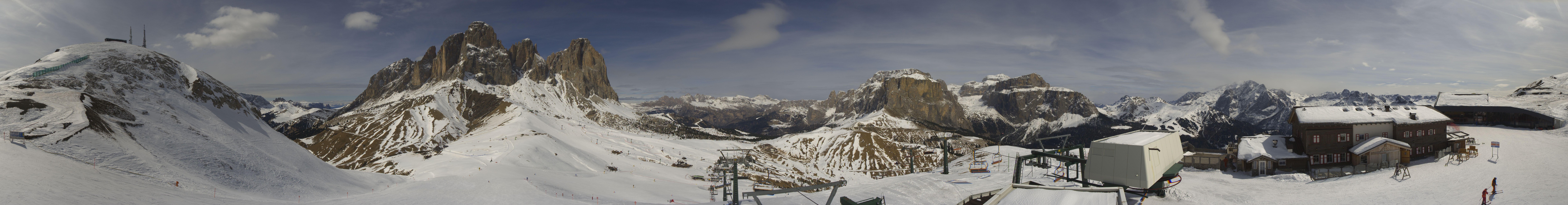 Archived image Webcam Col Rodella Val di Fassa