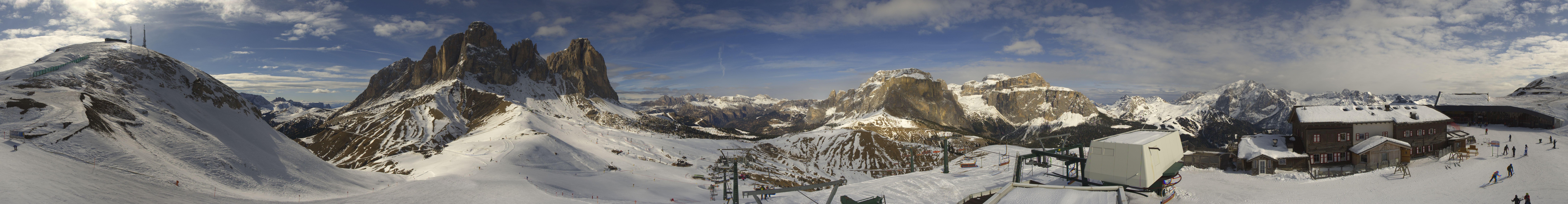 Archived image Webcam Col Rodella Val di Fassa