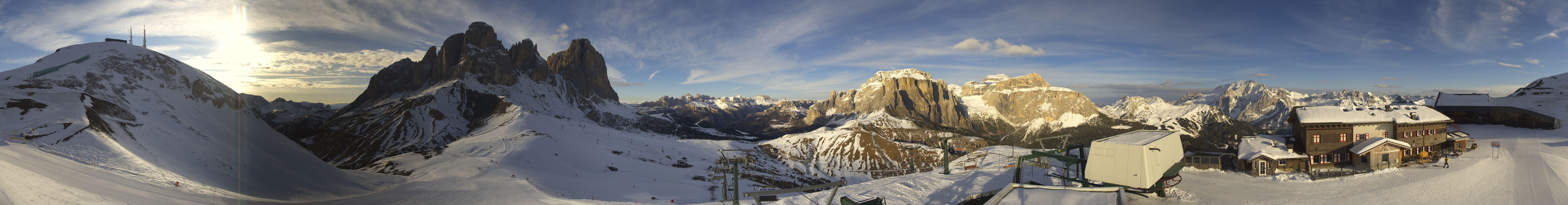 Archived image Webcam Col Rodella Val di Fassa