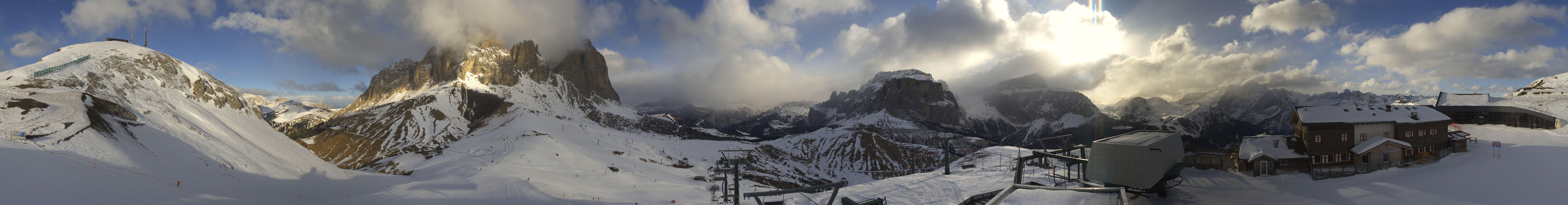 Archiv Foto Webcam Col Rodella Fassatal