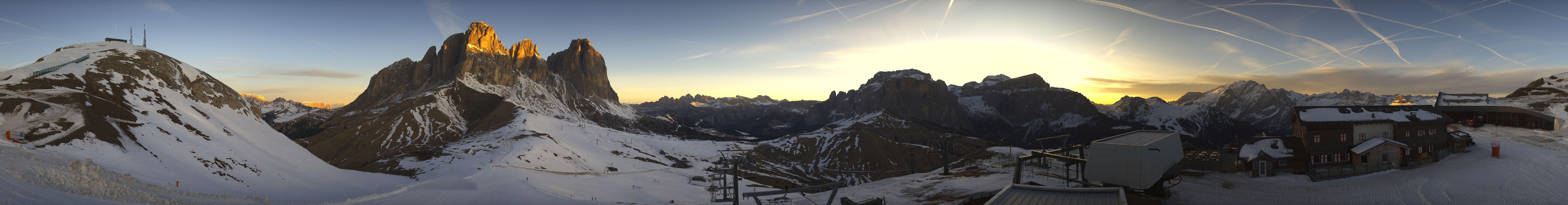 Archiv Foto Webcam Col Rodella Fassatal