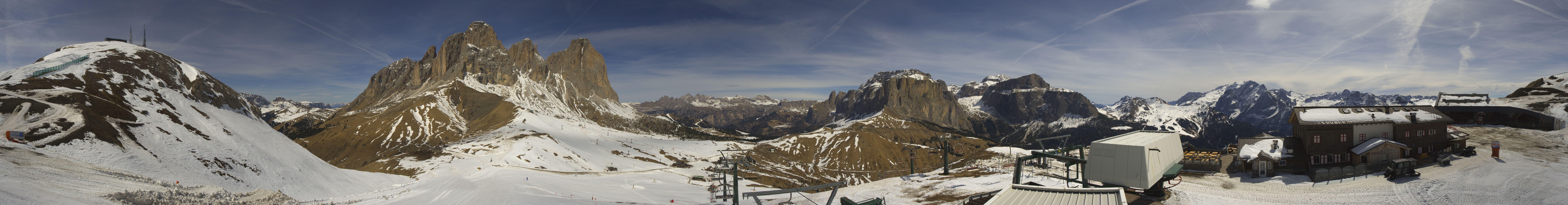 Archiv Foto Webcam Col Rodella Fassatal