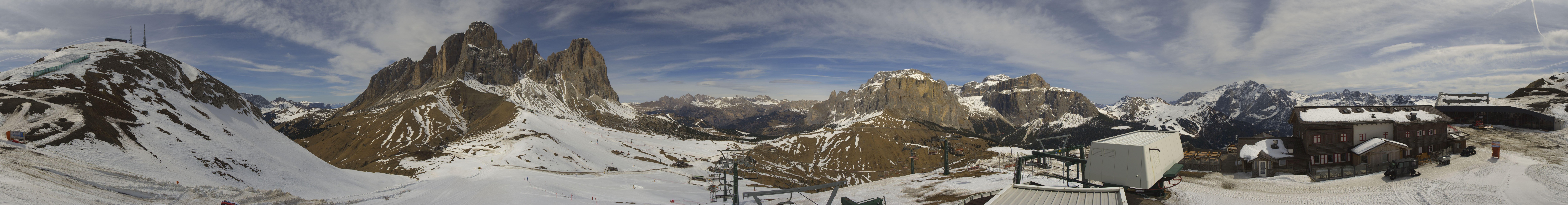 Archiv Foto Webcam Col Rodella Fassatal